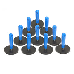 10 x NdFeB Magnete D66mm Montagemagnet für Car Wrapping, Zugkraft pro 20 KG, M5 Gewinde