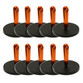 10 x NdFeB Magnete D88mm Montagemagnet für Car Wrapping, Zugkraft pro 42 KG, M8 Gewinde