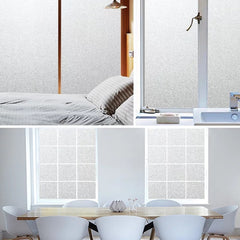 4,26€/m² Satinierte Milchglasfolie Sichtschutz Büro selbstklebend Weiss / Frostet 122cm