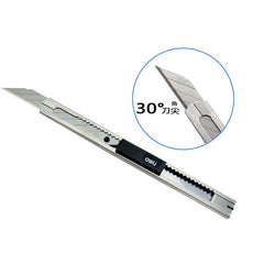 24x 30° Grad Profi CUTTERMESSER Folienmesser 9mm Edelstahlmesser (24 stück)