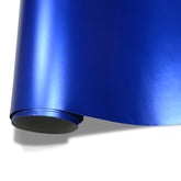 10,90/€m² Autofolie Blau Chrom Matt Metallic mit Luftkanäle Car Wrapping METERWARE