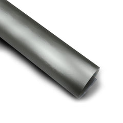 10,90/€m² Autofolie Matt Chrom metallic gebürstet mit Luftkanäle Car Wrapping METERWARE