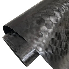 24€/m² Hex Carbon Honigwaben Schwarz Autofolie mit Luftkanäle 3D Car Wrapping METERWARE
