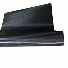 24€/m² Hex Carbon Honigwaben Schwarz Autofolie mit Luftkanäle 3D Car Wrapping METERWARE