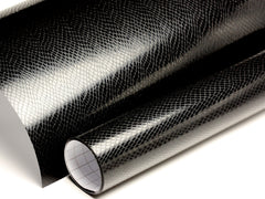 7,60€/m² Schlangenleder Optik schwarz Auto Folie selbstklebend Car Wrapping