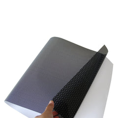 7.24€/m² One Way Vision Lochfolie für Digitaldruck Sichtschutzfolie Schwarz / Weiss 106cm