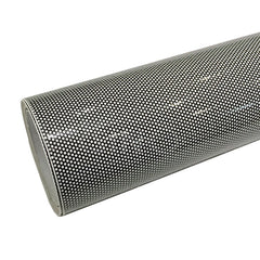 7.24€/m² One Way Vision Lochfolie für Digitaldruck Sichtschutzfolie Schwarz / Weiss 106cm