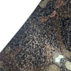 24€/m² Forged Carbon 3D Schwarz Autofolie Glänzend Geschmiedet PET Auto Car Wrapping 100cm x 152cm METERWARE