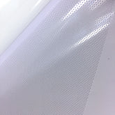 9.29€/m² One Way Vision Folie Lochfolie für Digitaldruck Sichtschutzfolie Transparent 127