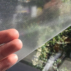 9.29€/m² One Way Vision Folie Lochfolie für Digitaldruck Sichtschutzfolie Transparent 127