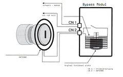 Transponder Bypass Modul für Transponder Wegfahrsperre Deaktivieren