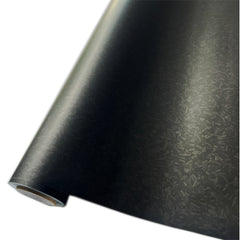 24€/m² Forged Carbon 3D Schwarz Matt Autofolie Geschmiedet PET Auto Car Wrapping 100cm x 152cm METERWARE