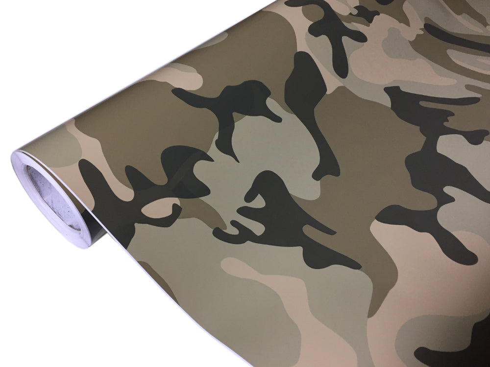 7,90€/m² Camouflage Autofolie mit Luftkanäle Car Wrapping #01