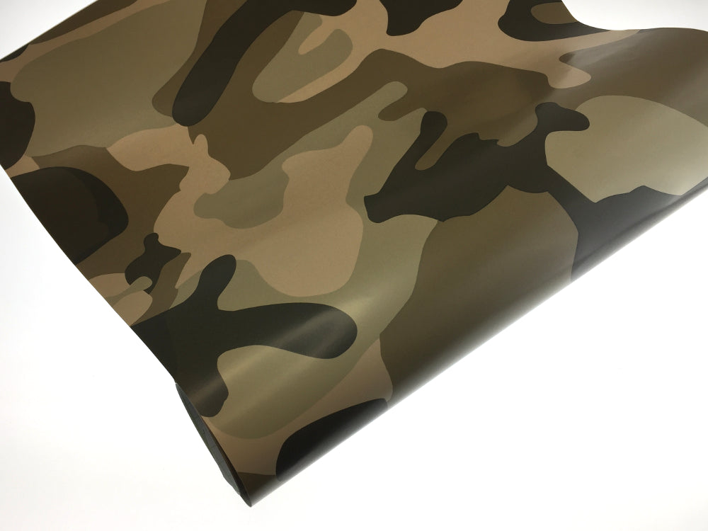 7,90€/m² Camouflage Autofolie mit Luftkanäle Car Wrapping #01