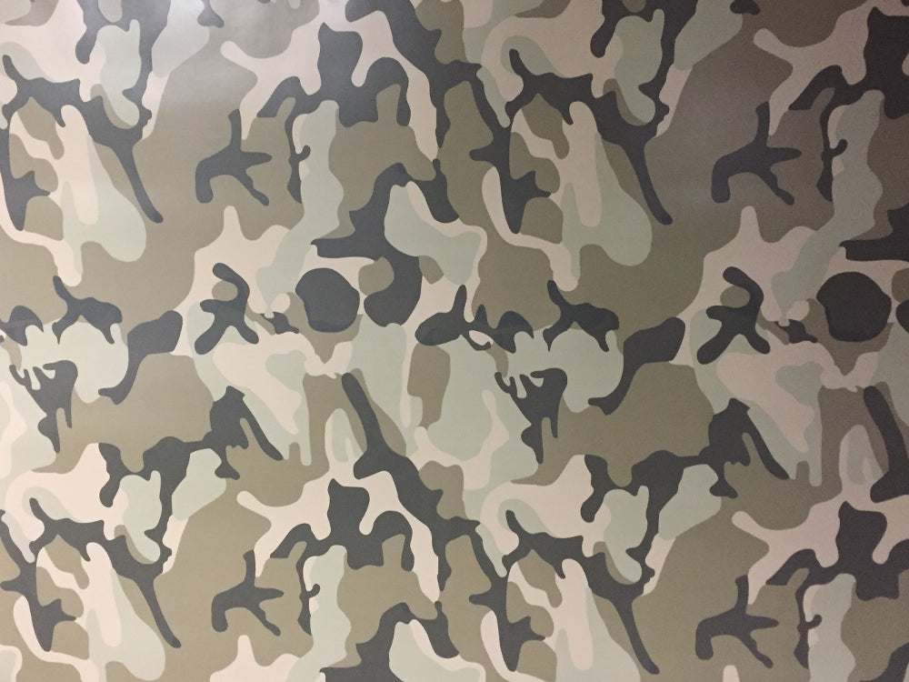 7,90€/m² Camouflage Autofolie mit Luftkanäle Car Wrapping #01