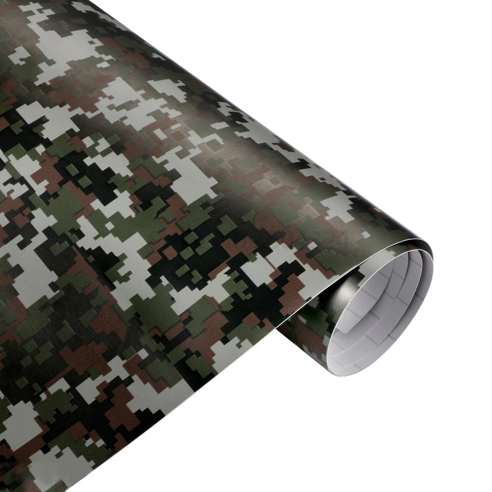 7,90€/m² Camouflage Digital Autofolie Luftkanäle Car Wrapping #02