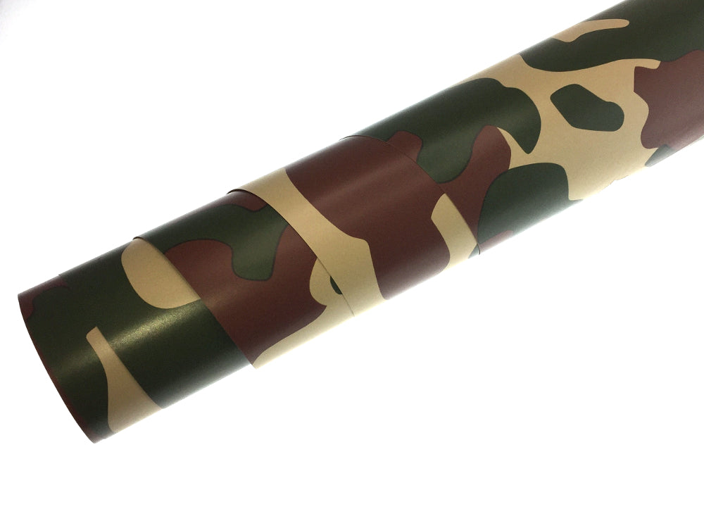 7,90€/m² Camouflage Autofolie mit Luftkanäle Car Wrapping #04