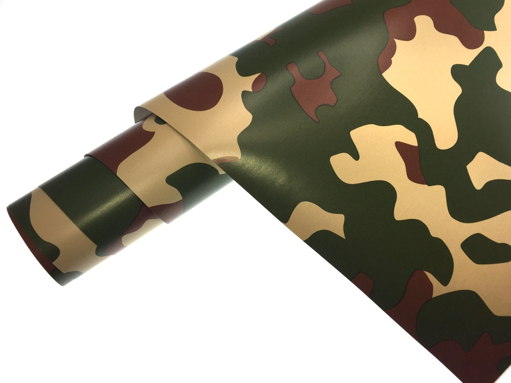 7,90€/m² Camouflage Autofolie mit Luftkanäle Car Wrapping #04