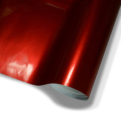 10,90/€m² Autofolie glänzend Metallic mit Luftkanäle Car Wrapping METERWARE